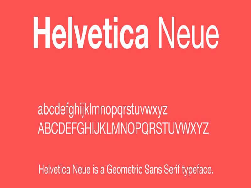 Neue helvetica font download mac font